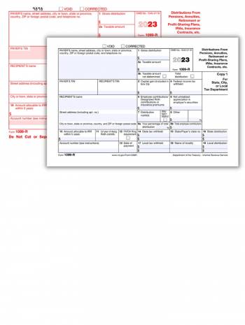 Federal Tax Form 1099-R 📝 Get IRS Form 1099-R 2023: Printable PDF And ...